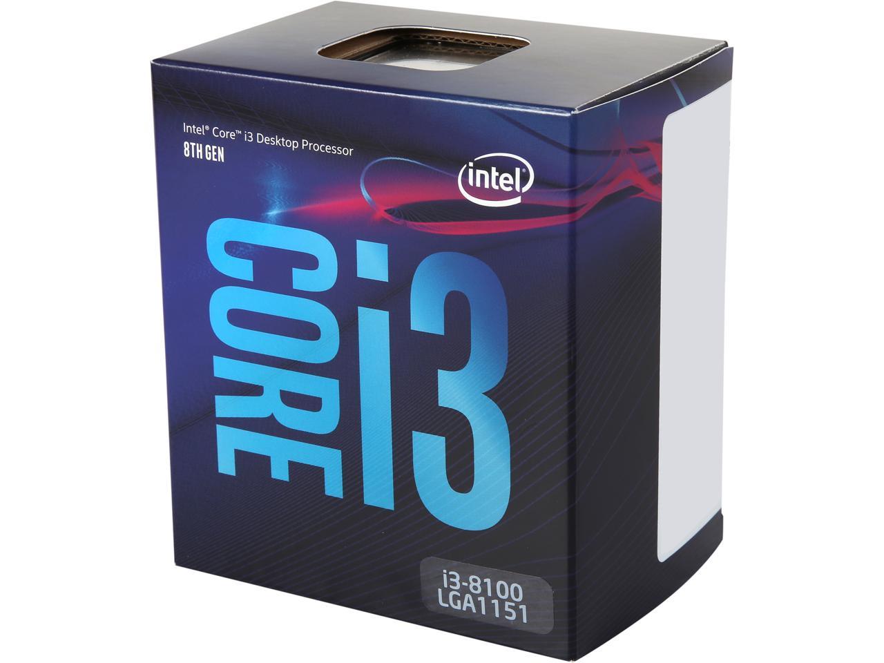 Intel® Core™ i3-8100 Processor