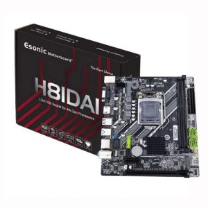 Esonic H81 Motherboard with M.2 NVMe Slot – Supports Intel 4th Gen Processors (LGA 1150)
